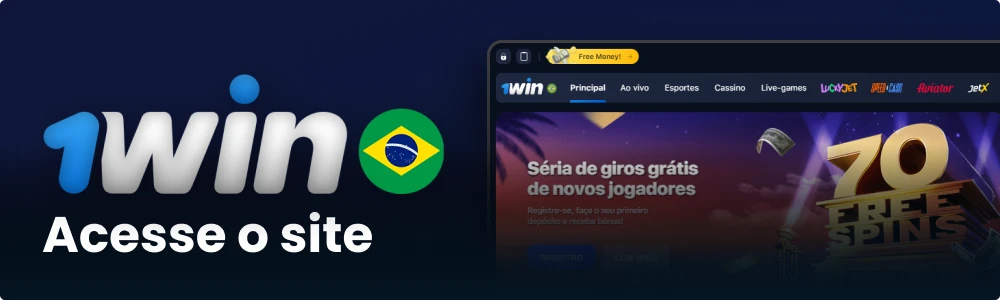 Acesse o site oficial 1win Brasil
