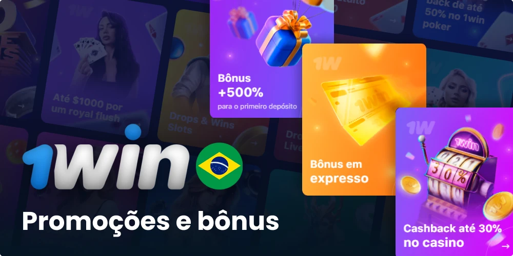 Promoções e bônus 1win Brasil