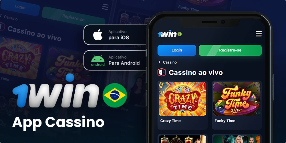 Cassino no aplicativo 1win Brasil