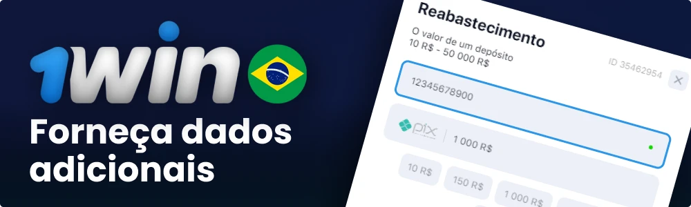 Insira detalhes adicionais