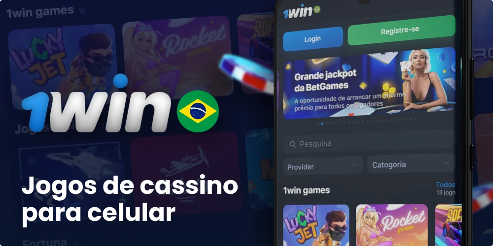 Jogos de casino na app 1win