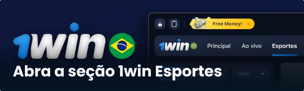 1win Brasil Seção Esportes