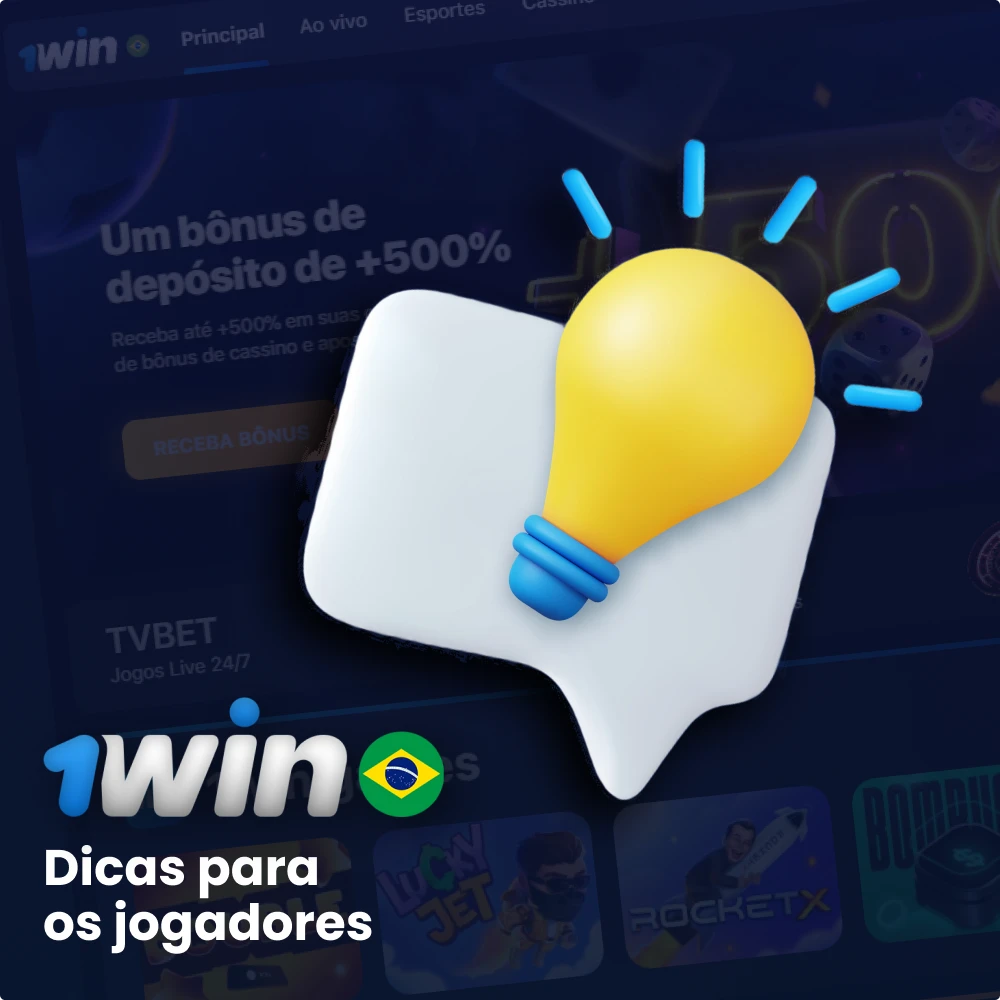 Dicas para jogadores responsáveis do 1win Brasil