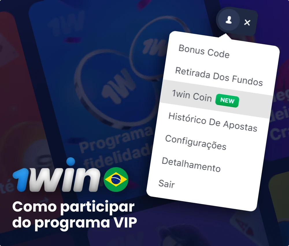 Programa VIP 1win Brasil