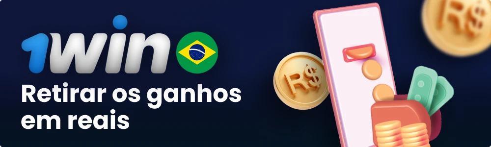 Retire seus ganhos da 1win Brasil